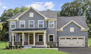 Freshly painted home in West Virginia